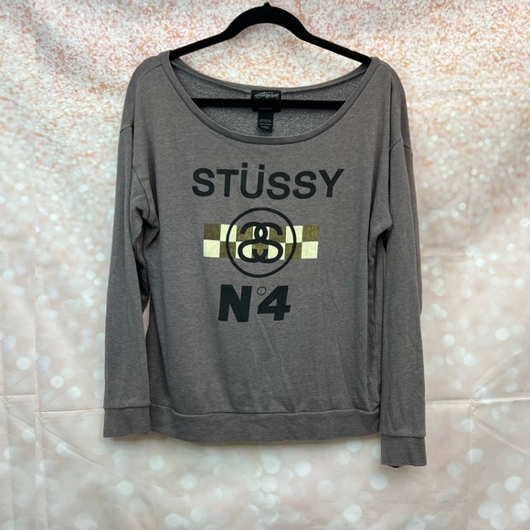 Vintage Stussy No. 4 Sweatshirt - Picture 10 of 10